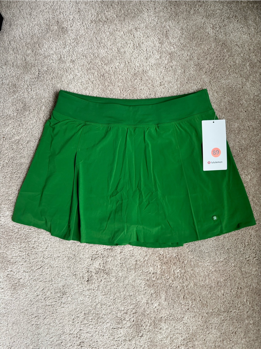 Lululemon A-Line Side-Pleat Tennis Skirt 💚 Size Large